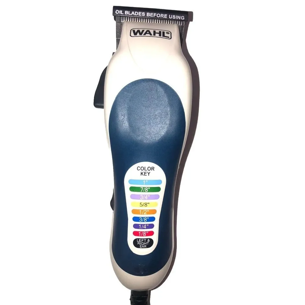 WAHL‎ Precision Adjustable Clipper Trimmer Model MC3 Color Coded and Accessories